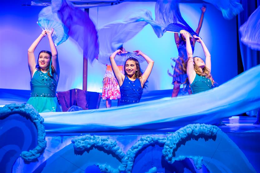 Students perform Moana, Jr.